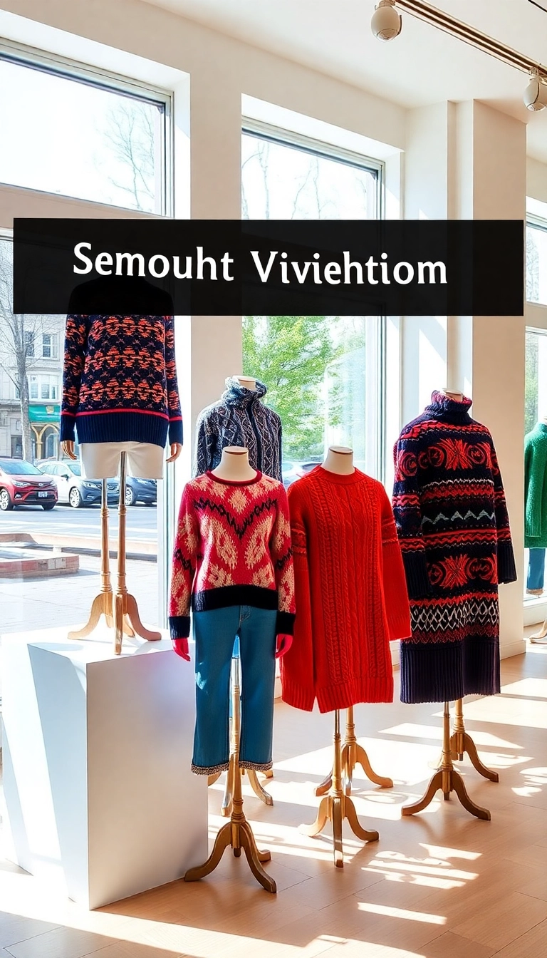 18 Sustainable Knits That Will Make You Look Good and Feel Even Better! - 14. Seasonal Knitwear Collections