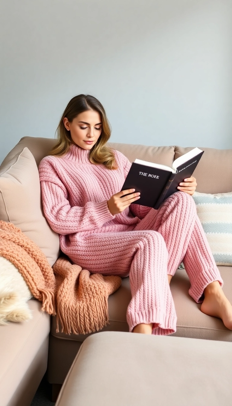 18 Sustainable Knits That Will Make You Look Good and Feel Even Better! - 15. Cozy Knit Loungewear