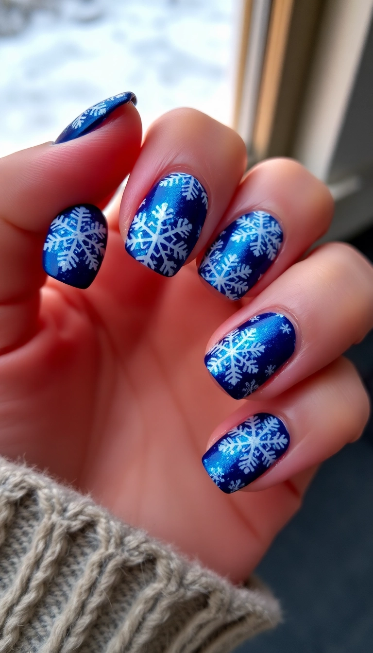 22 Festive Christmas Nail Decorations That