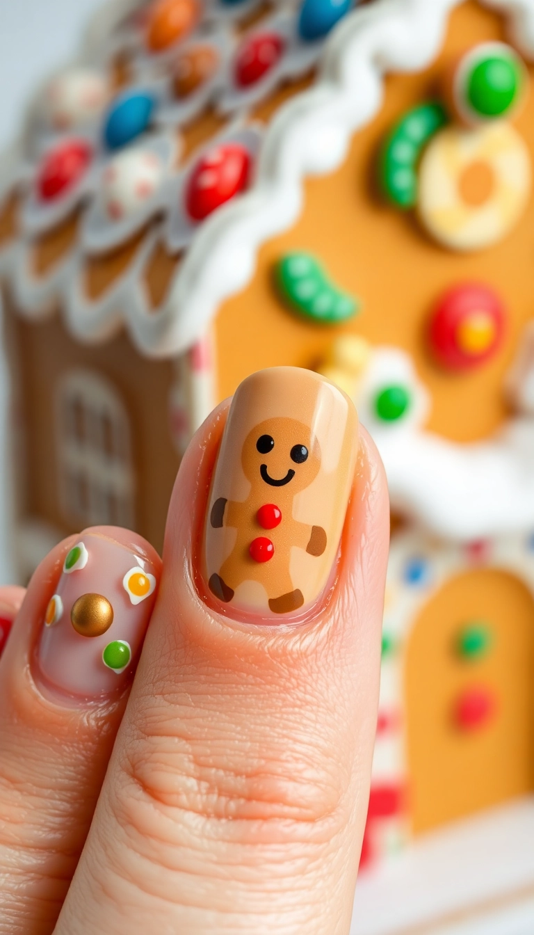 22 Festive Christmas Nail Decorations That
