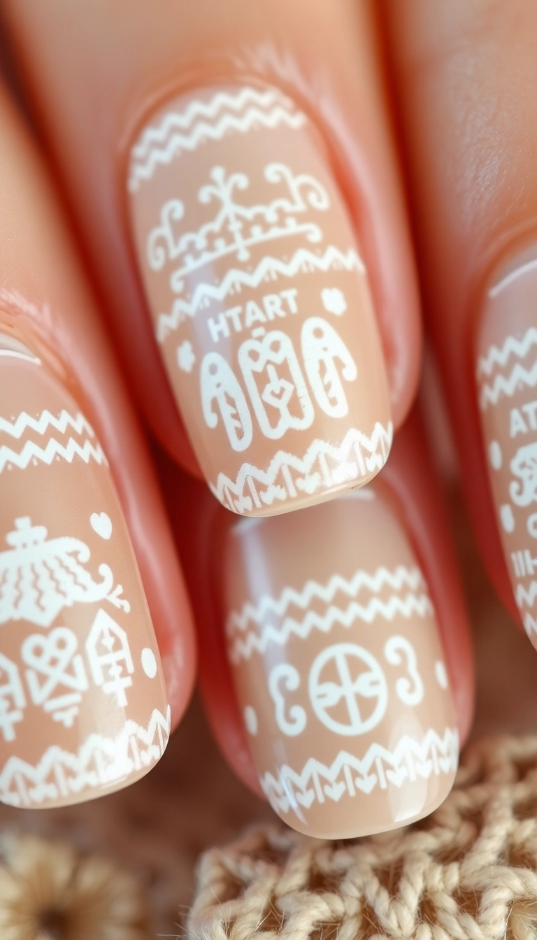 22 Festive Christmas Nail Decorations That