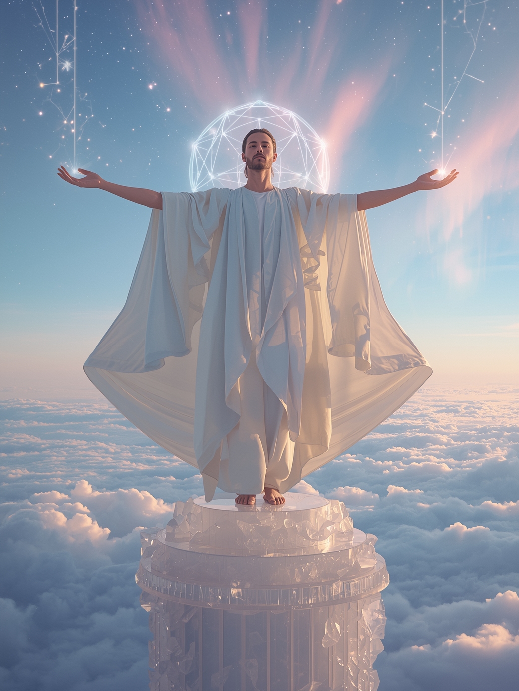 Crystal grids for intention amplification